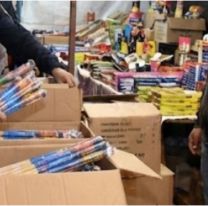 Jujeño vendía pirotecnia a escondidas y lo agarraron con las manos en la caja
