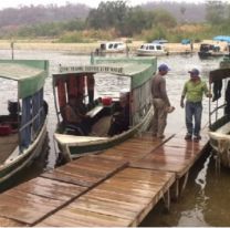 Alerta en la frontera: frenaron el cruce en chalanas a Bermejo