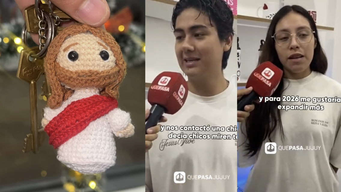 Emprendedores jujeños hacen productos con temática de JESÚS y la rompen