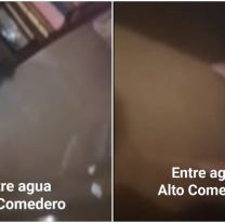 Alto Comedero bajo el agua: as&iacute; est&aacute;n las casas ahora
