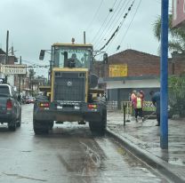 Siempre tarde: la Municipalidad de Palpalá reaccionó cuando el agua ya había hecho desastre