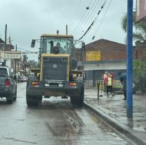 Siempre tarde: la Municipalidad de Palpalá reaccionó cuando el agua ya había hecho desastre
