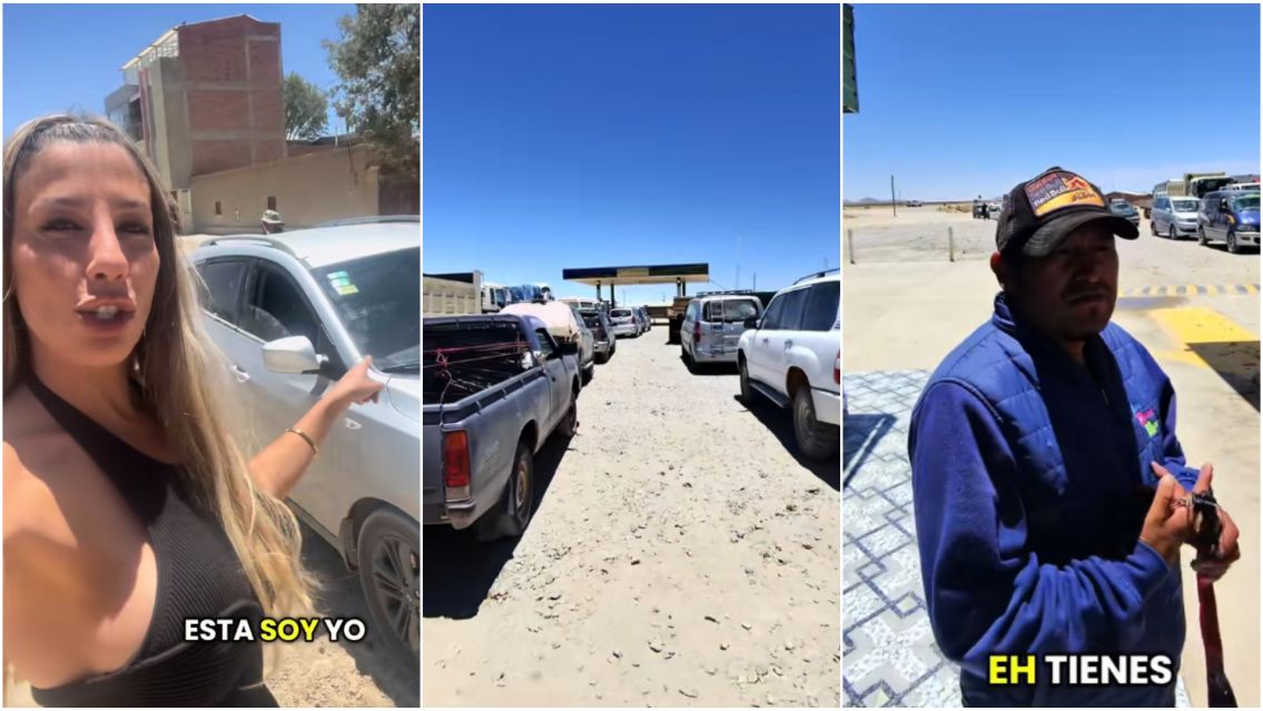 Fue a cargar nafta a Bolivia y se llev� la sorpresa de su vida: puro dolor de cabeza