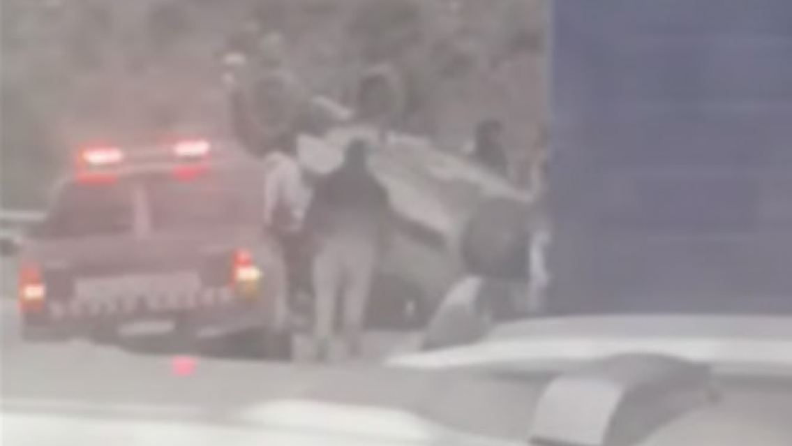 Tilcara: terrible vuelco en Ruta 9