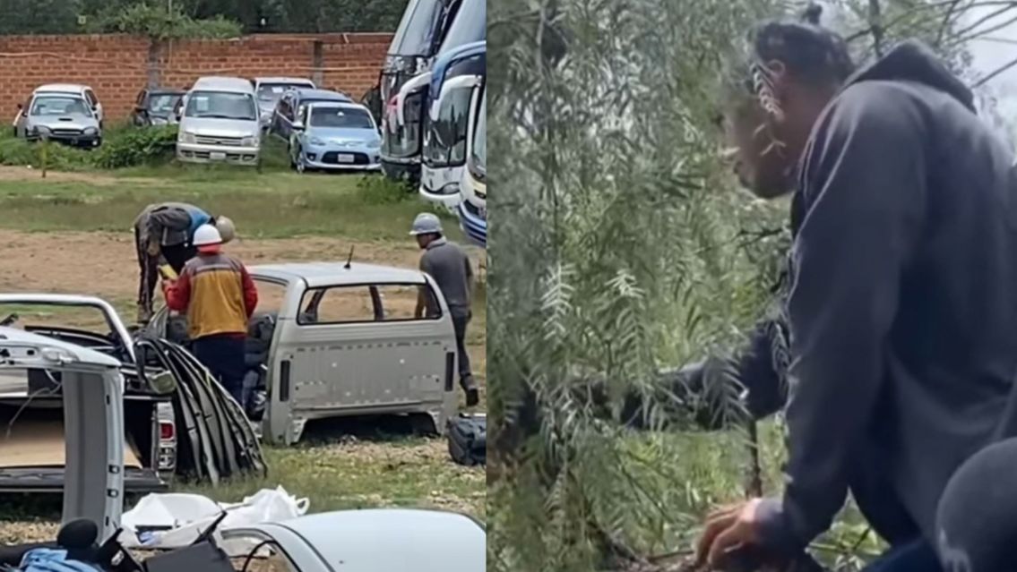 Le robaron la camioneta en Jujuy, la encontr� en Bolivia y la Aduana se la destruy�