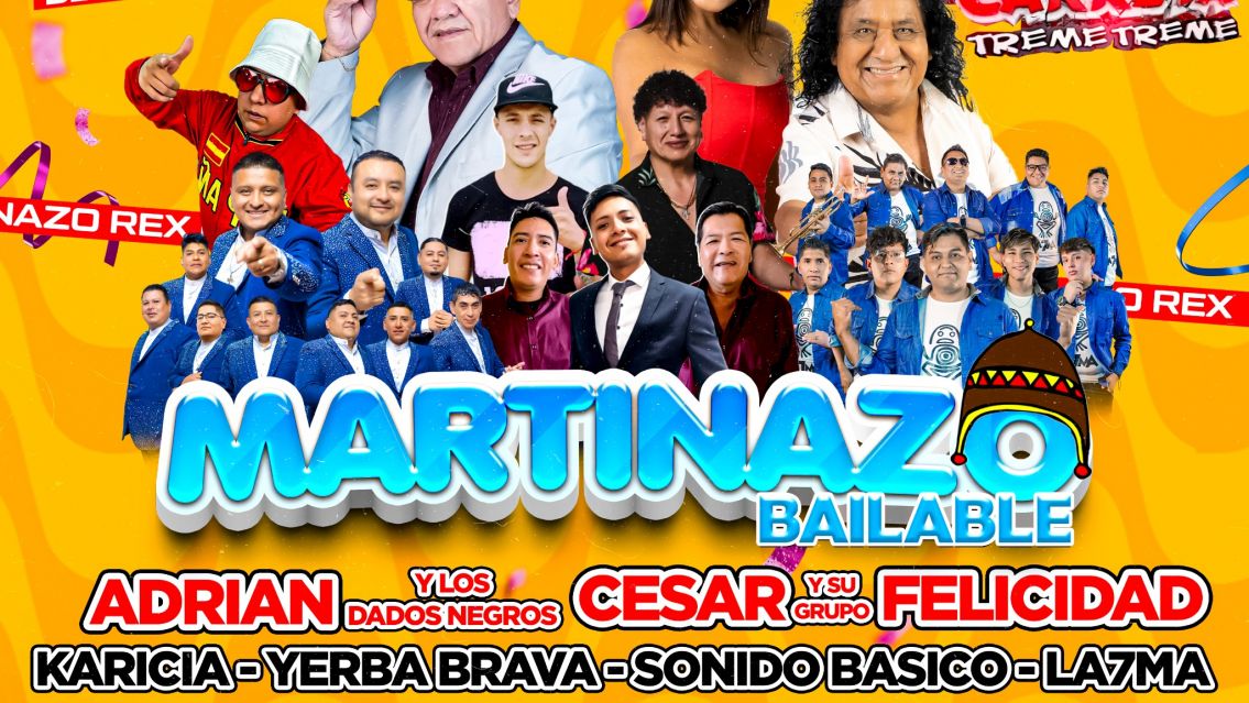 Martinazo Rex explota este 1 de enero en Jujuy