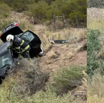 Volc&oacute; un auto en la ruta, muri&oacute; un nene de 6 a&ntilde;os y su mam&aacute; est&aacute; grave