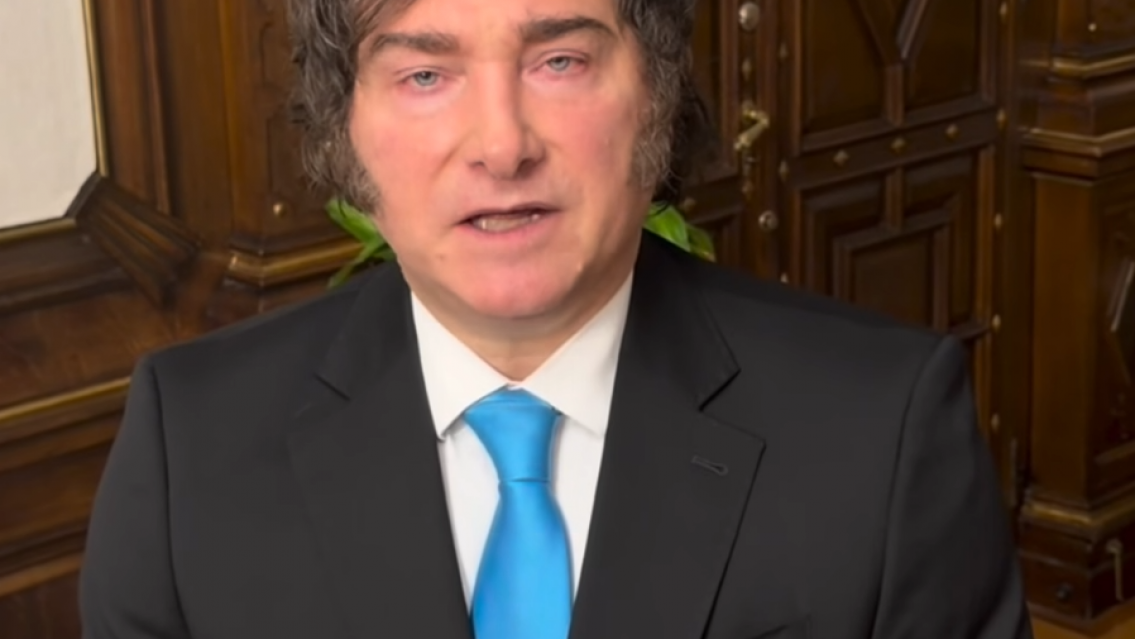 "Cumplimos todo": el fuerte mensaje de Milei para el 2026 que sacudi� el brindis de A�o Nuevo