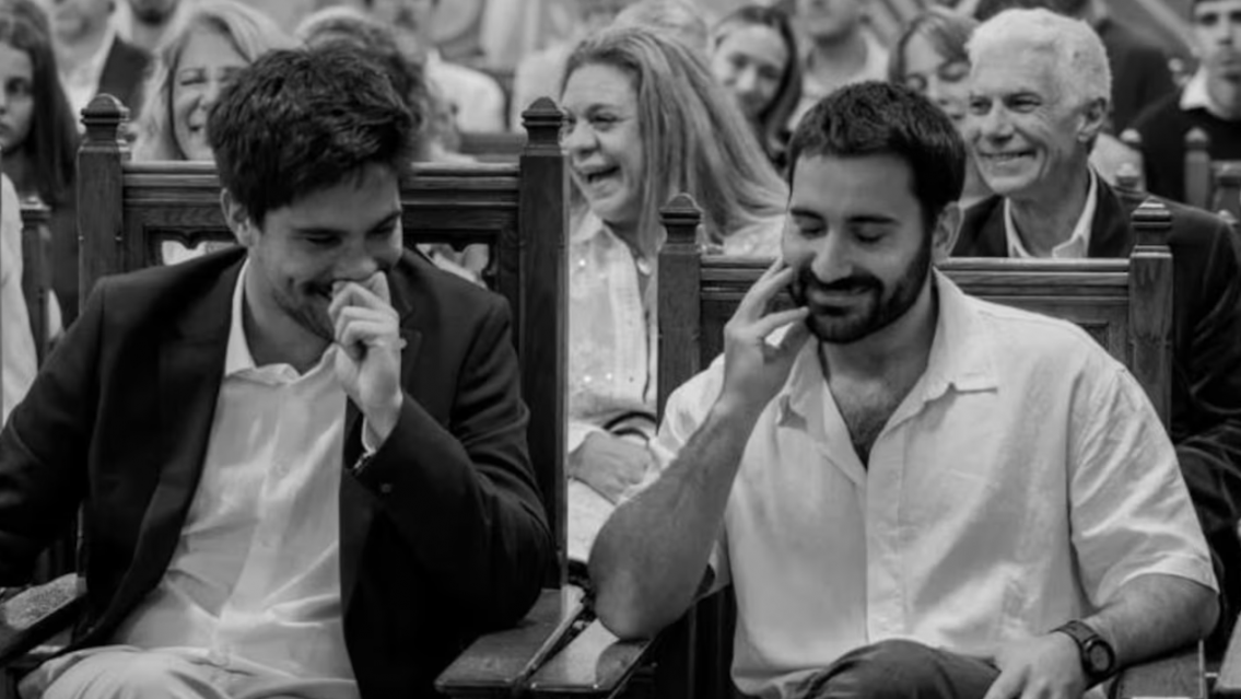 Se casó el hijo de Reina Reech y un detalle llamó muchísimo la atención