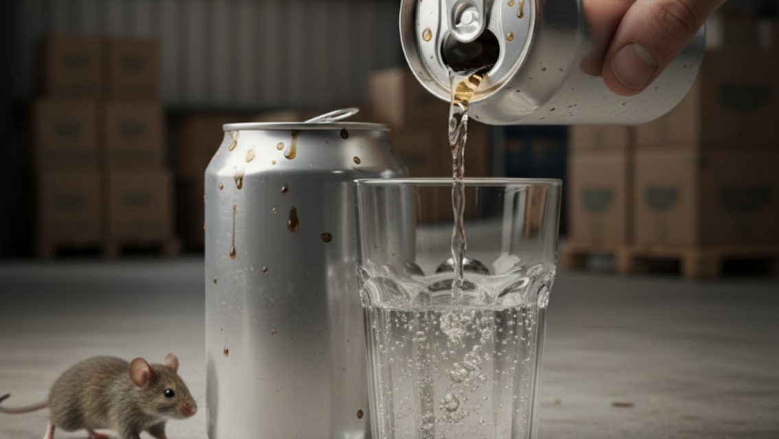 Por qué conviene lavar las latas o servir la bebida en un vaso antes de tomar