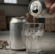 Por qu&eacute; conviene lavar las latas o servir la bebida en un vaso antes de tomar