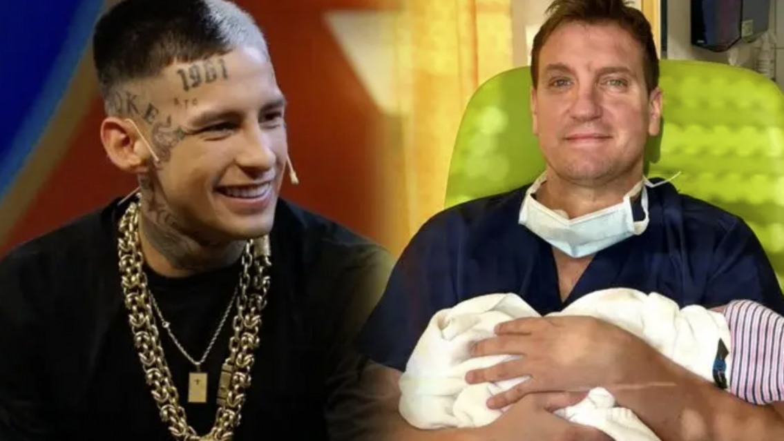 El inesperado mensaje de L-Gante a Maxi López por el nacimiento de su hijo