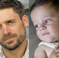 ¡Una fotocopia del papá! Jimena Barón mostró la carita de su bebé