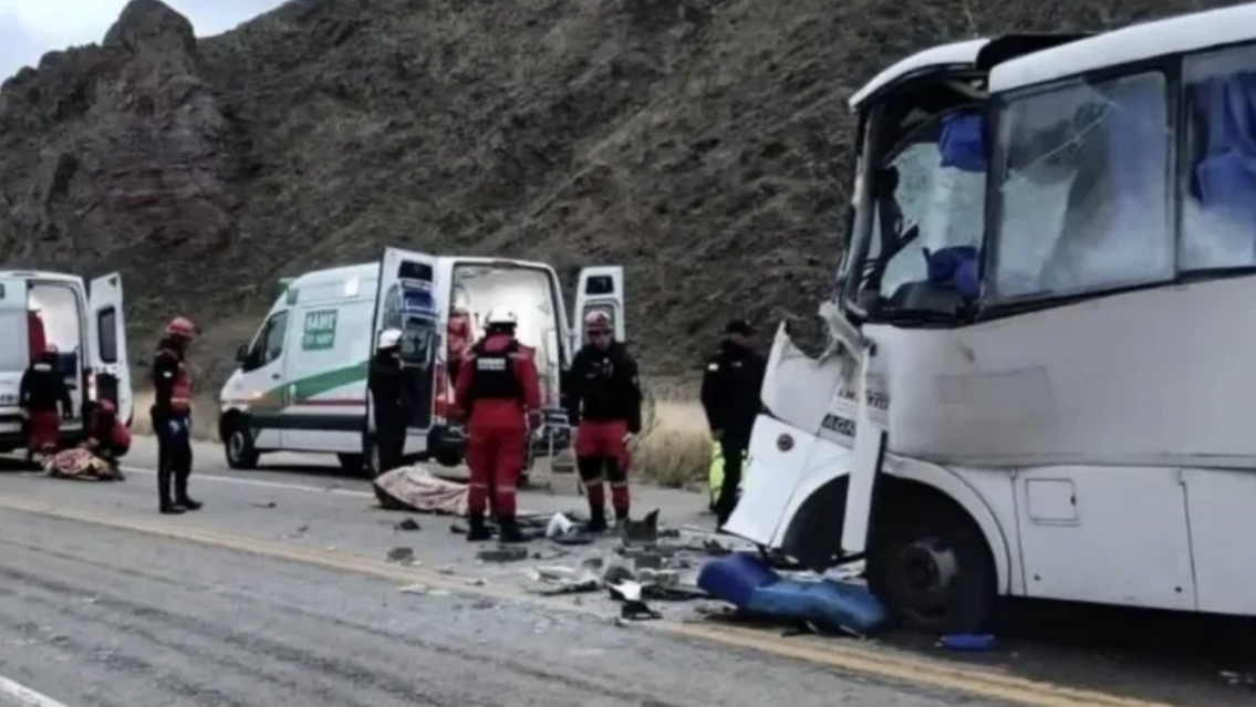 Tremendo accidente en Jujuy: choc� borracho contra un micro en la Ruta 9 y dej� 20 heridos
