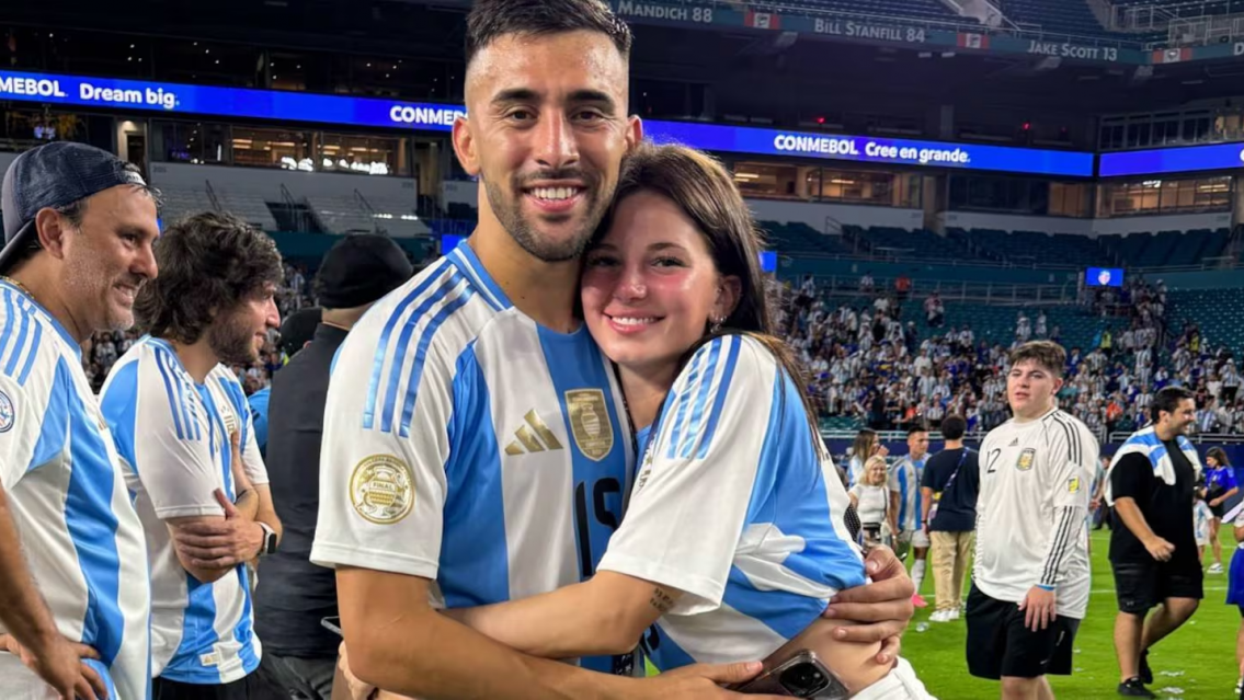 M�s r�pido que Colapinto: Nico Gonz�lez ya se mostr� con su nueva novia