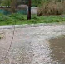 Otra vez la lluvia: Palpalá sufrió inundaciones y el colapso de un puente