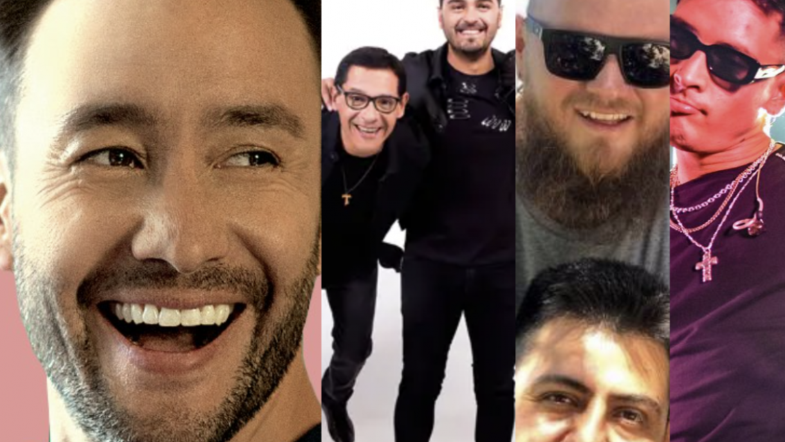 El Chaqueño, Luciano Pereyra, Desakta2, Carafea y Los Nocheros en el carnaval de Los Tekis