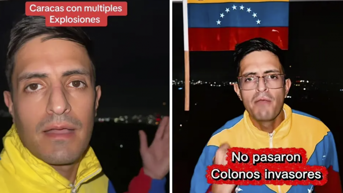 La reacci�n de Michelo tras la captura de Maduro en Venezuela