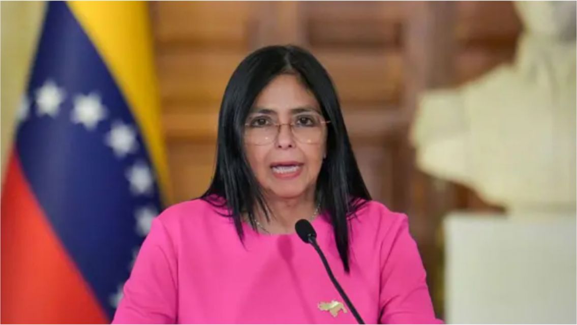 Delcy Rodr�guez asumi� como presidenta interina de Venezuela tras la captura de Maduro