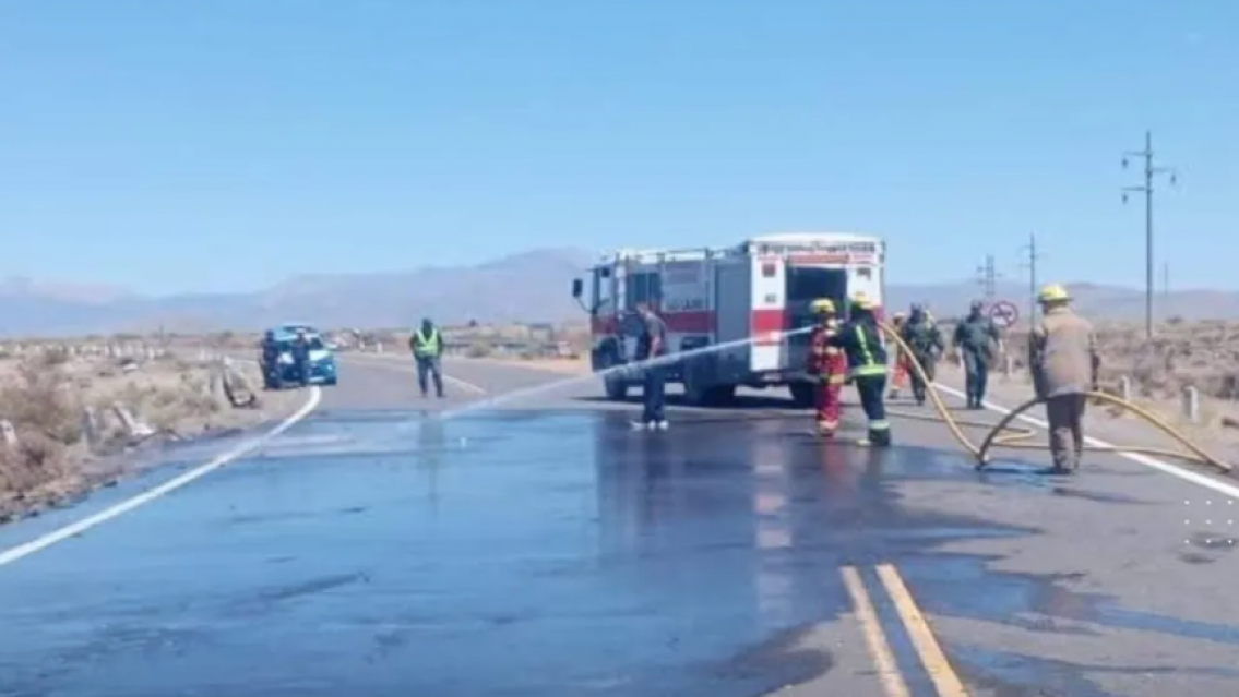 Terrible choque en plena ruta: dos trabajadores perdieron la vida