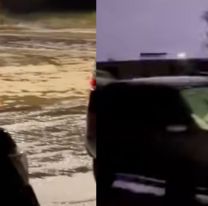Una fuerte tormenta de granizo sorprendi&oacute; en Abra Pampa