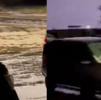 Una fuerte tormenta de granizo sorprendió en Abra Pampa
