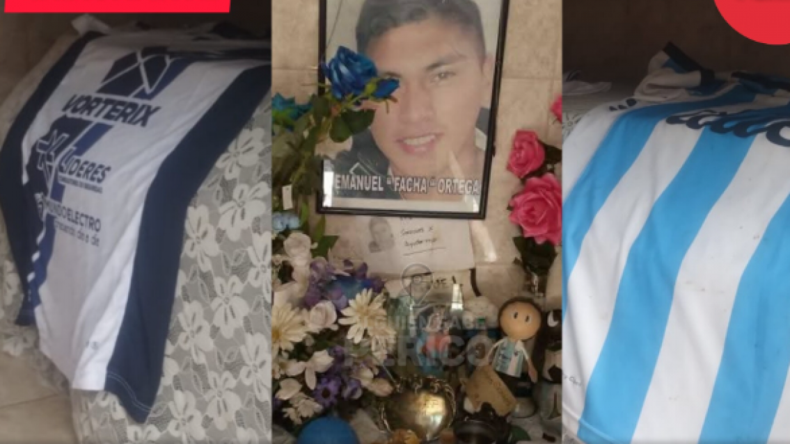 Profanaron la tumba del "Fachita" Ortega y robaron camisetas hist�ricas
