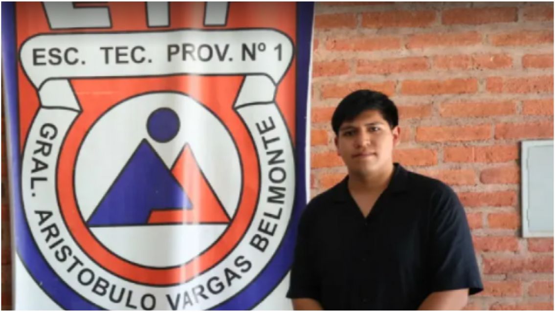 Quién es Nehuén, el joven que brilló con su proyecto en un desafío de la NASA