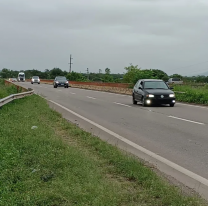 Terrible accidente: camión atropelló a un ciclista en plena Ruta 66 a la altura de Perico