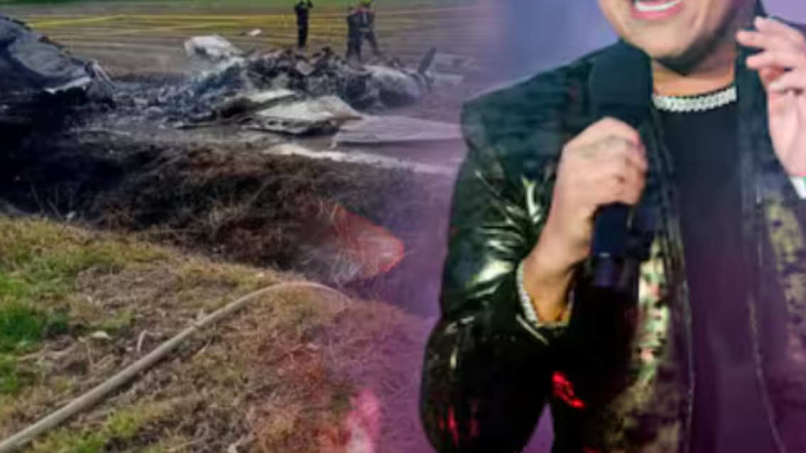 Murió un querido cantante colombiano, se cayó su avioneta