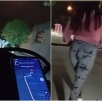 Chofer de Uber escrach&oacute; a una pasajera por golpearlo e intentar llevarlo a "la boca del lobo"