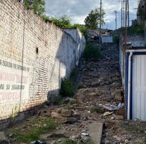 Escalera en ruinas y bronca vecinal: Alto Gorriti estalla contra el abandono