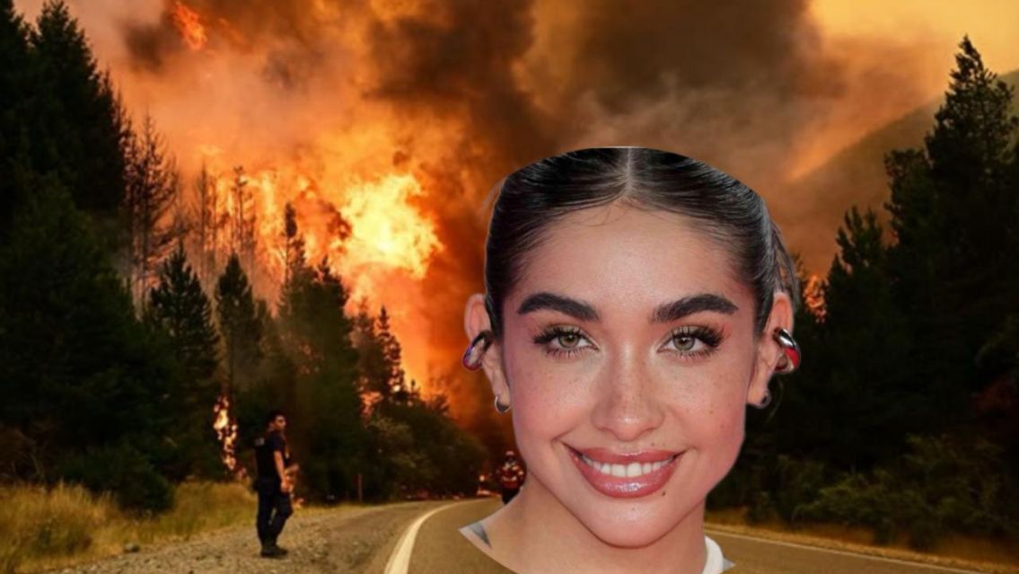 María Becerra realizó una gran donación para combatir el incendio en la Patagonia