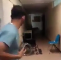 M&eacute;dicos grabaron a un "fantasma" saliendo del quir&oacute;fano: salieron corriendo