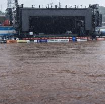 Suspendieron el Festival de Jes&uacute;s Mar&iacute;a: el predio qued&oacute; inundado y la gente desconsolada