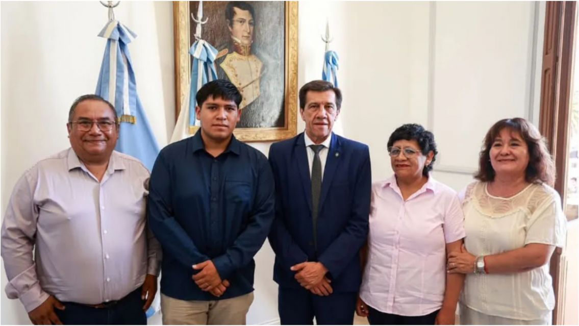 Sadir se reunió con Nehuén, el jujeño que brilló en un concurso de la NASA