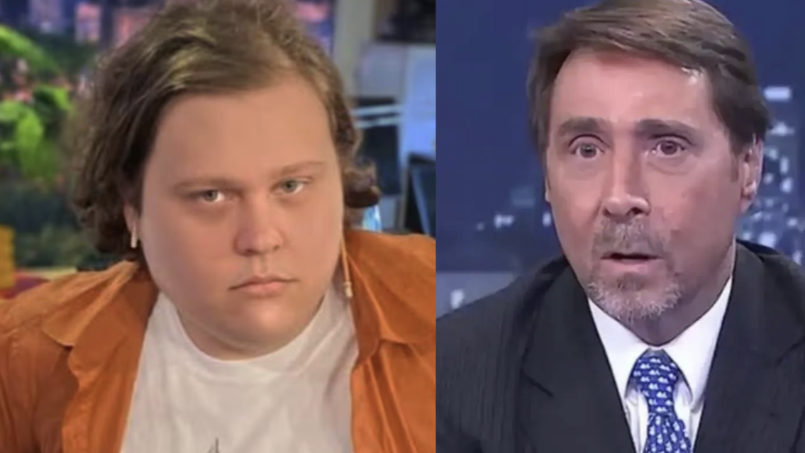 Eduardo Feinmann le respondi� al hijo de Nancy Dupl�a pero cruz� un l�mite