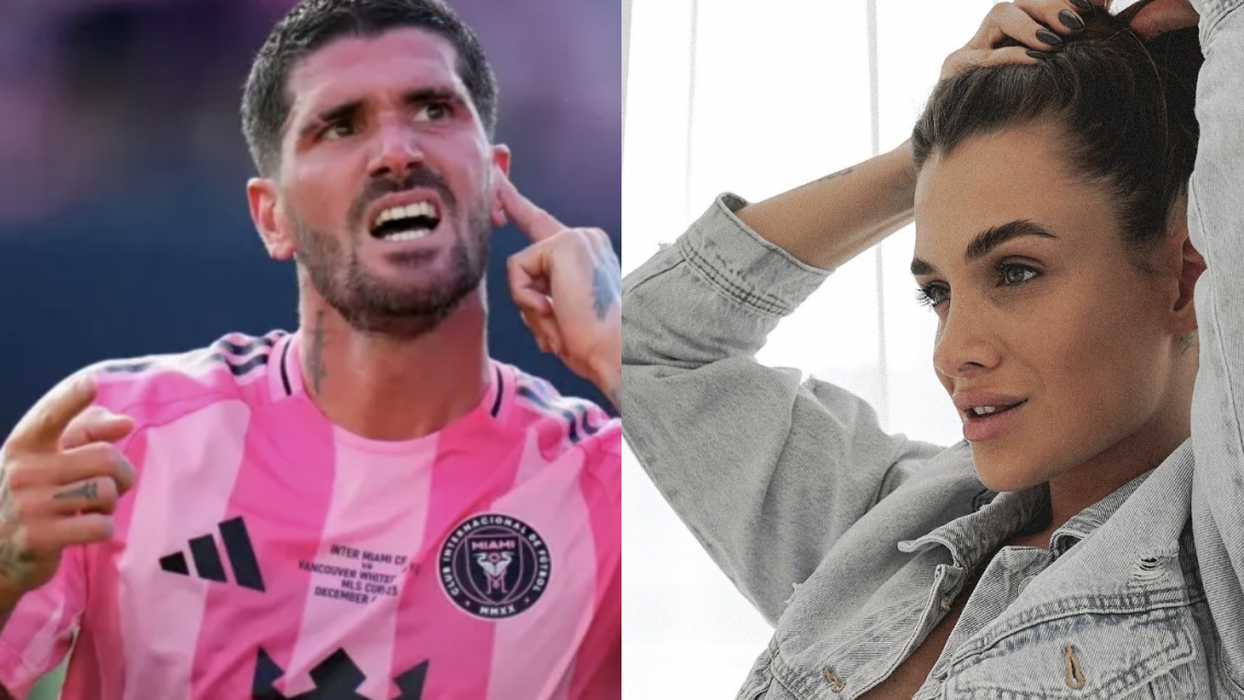 Cumplió años la hija de Rodrigo De Paul y Cami Homs, él borró lo que subió