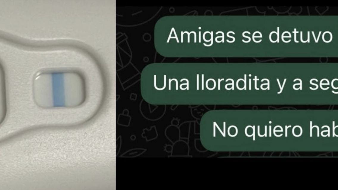 "Amigas se detuvo, no quiero hablar": pareja de influencers perdió su bebé