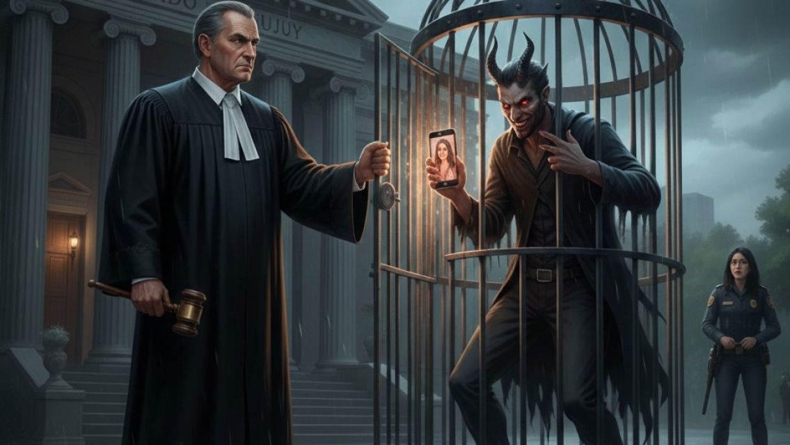 "Si me pasa algo...": juez juje�o liber� a un hombre que habr�a amenazado a su ex e hijos