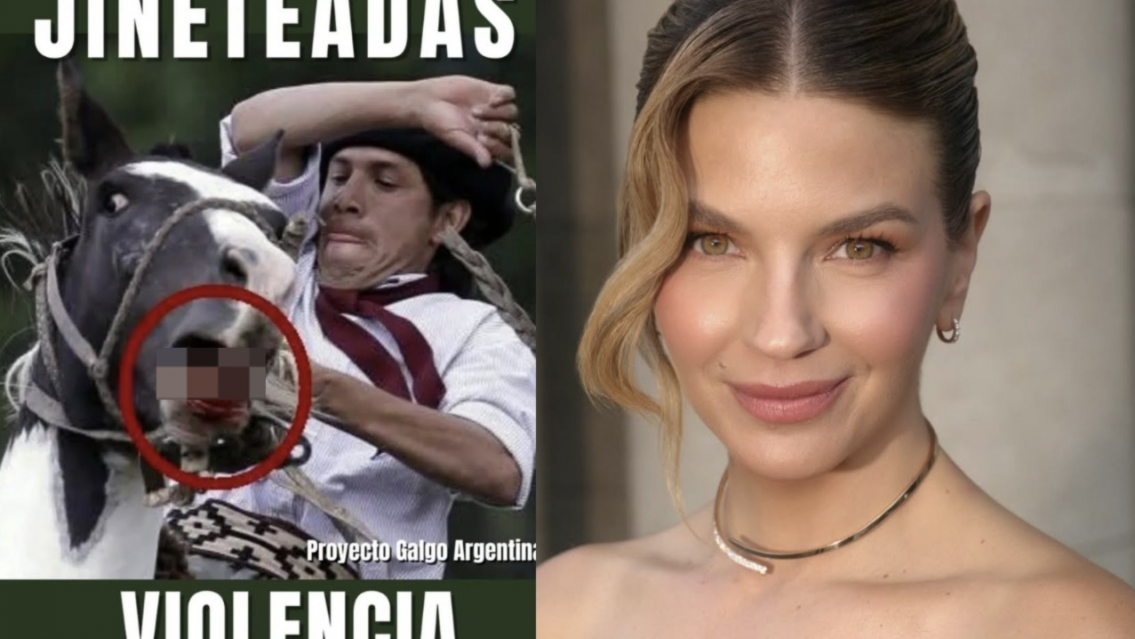 "Una salvajada": la actriz Marcela Kloosterboer en contra de la doma en Jes�s Mar�a