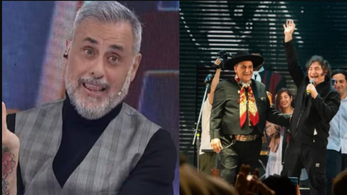 Rial insult� al Chaque�o con un apodo tras el show de Milei