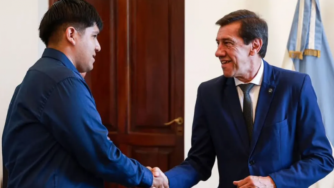De La Quiaca a la NASA: Sadir recibió a un joven jujeño que brilló en una competencia internacional