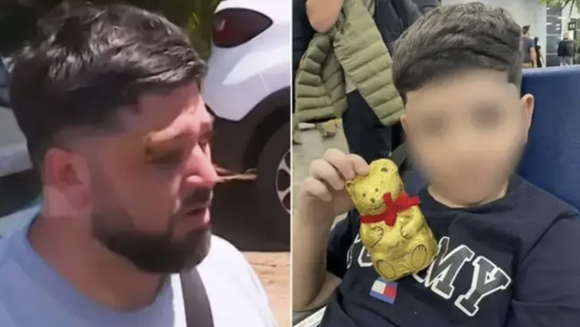 Piden oraciones por el peque�o Bastian, su pap� lo dej� al borde de la muerte