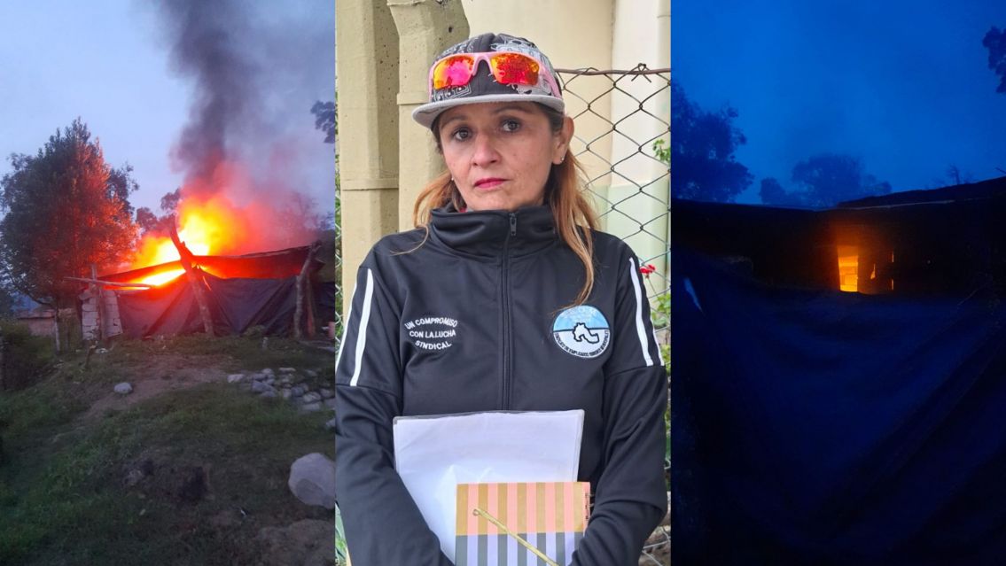 Jujeña vive una terrible situación: su ex le incendió la casa