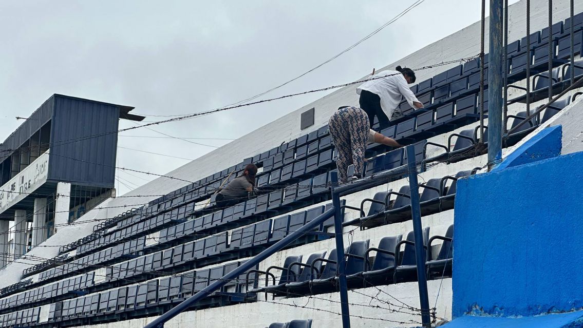 Ponen a punto el estadio  de Talleres de Perico para la gran final del domingo