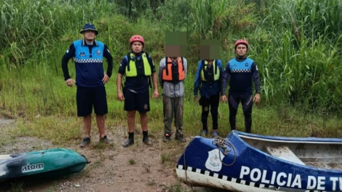 Tristeza infinita: río norteño se cobró la vida de un padre que quiso salvar a sus hijitos