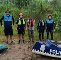 Tristeza infinita: río norteño se cobró la vida de un padre que quiso salvar a sus hijitos