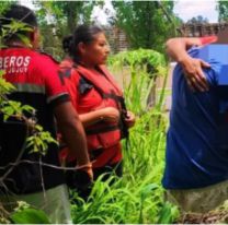 Juje&ntilde;o intent&oacute; lo peor en un canal y los polic&iacute;as evitaron una tragedia