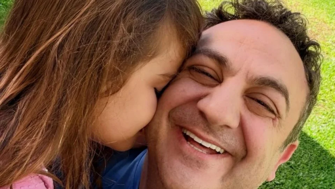 La hijita de "Topa" cumpli� 6 a�itos: el saludo de los dos pap�s